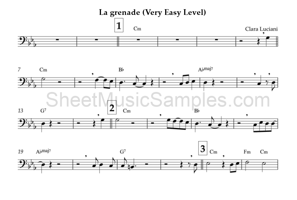 La grenade (Very Easy Level)