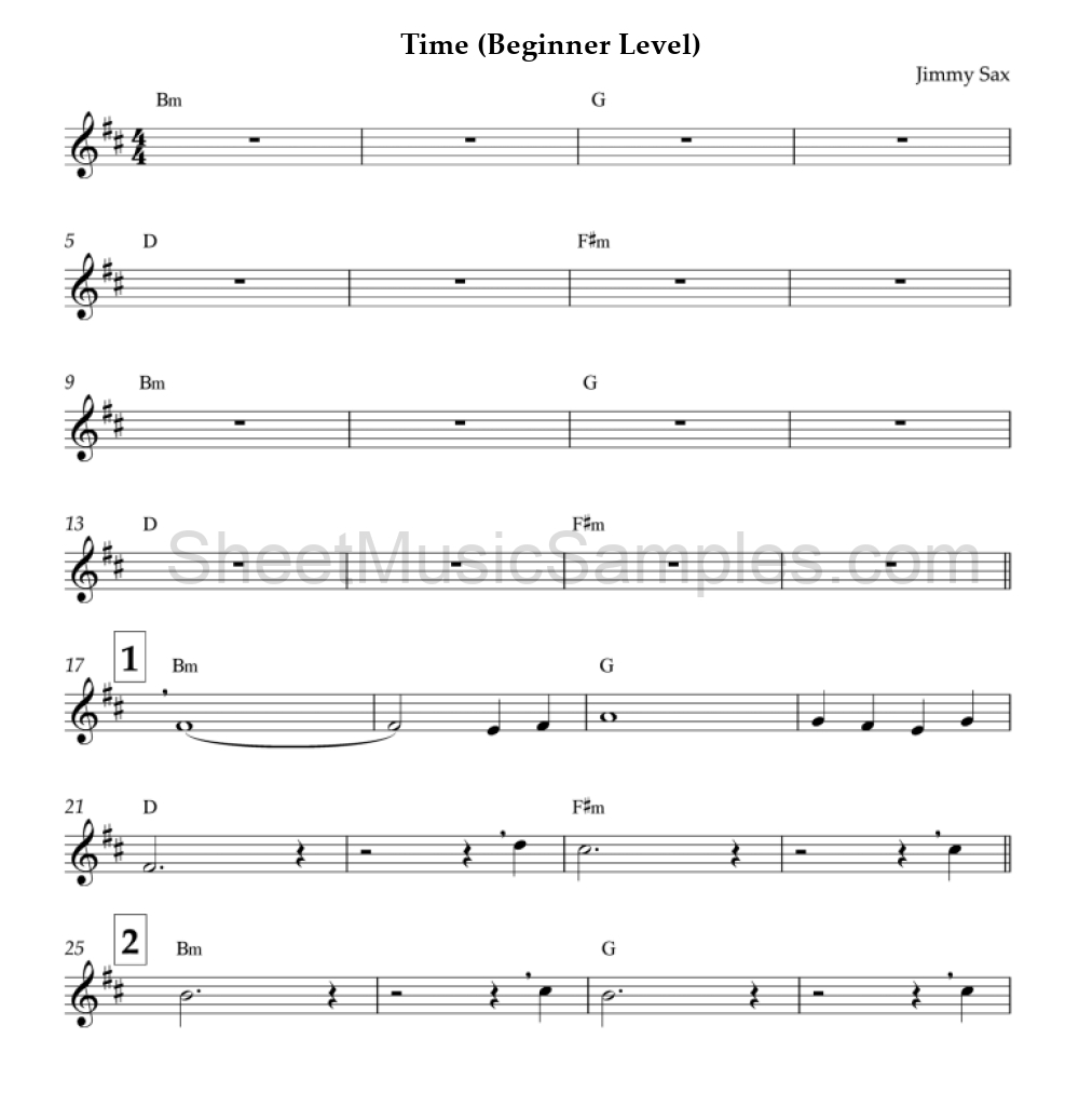 Time (Beginner Level)