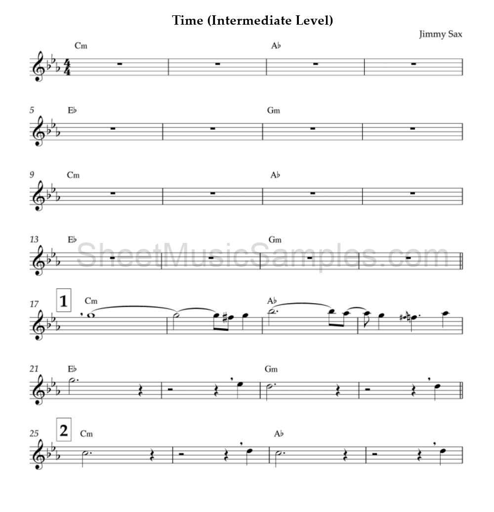 Time (Intermediate Level)