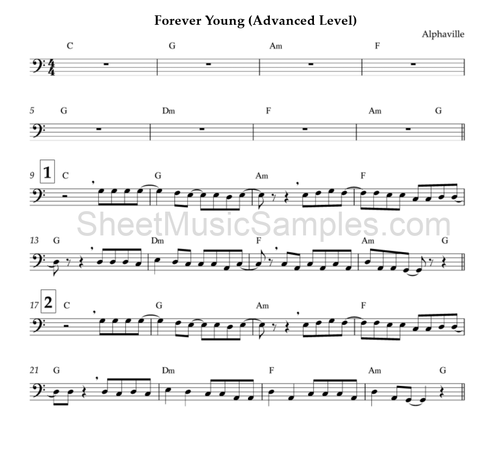 Forever Young (Advanced Level)