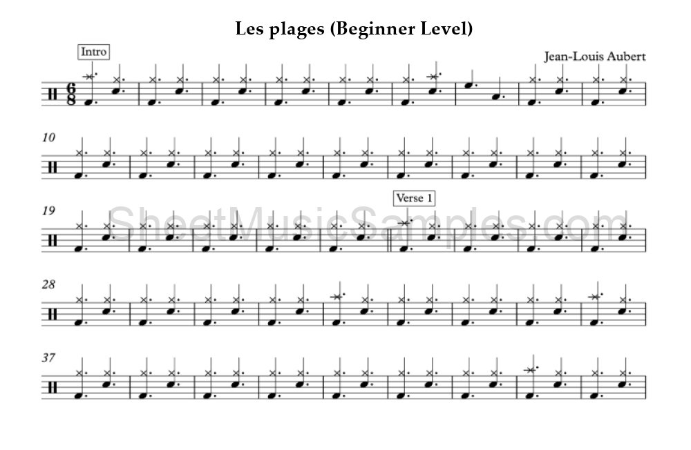 Les plages (Beginner Level)