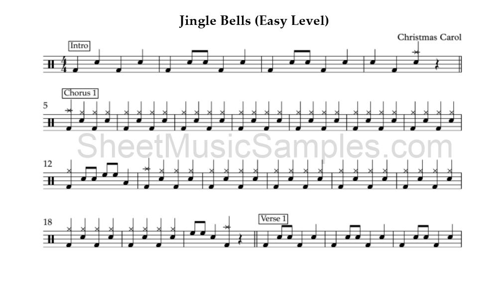 Jingle Bells (Easy Level)