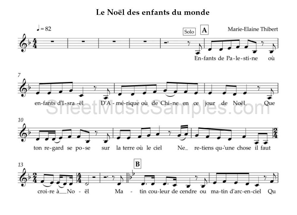 Le Noël des enfants du monde