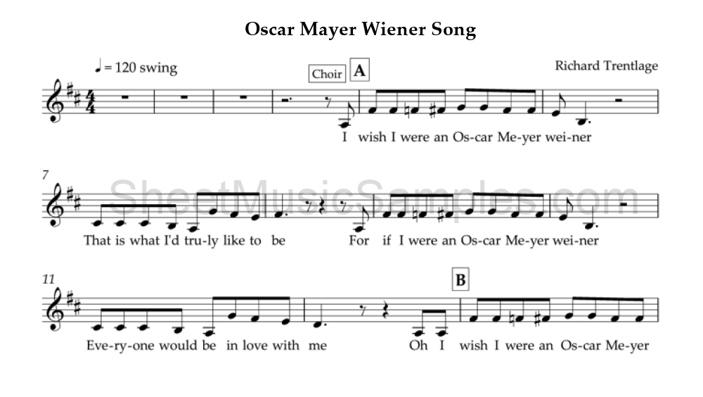 Oscar Mayer Wiener Song