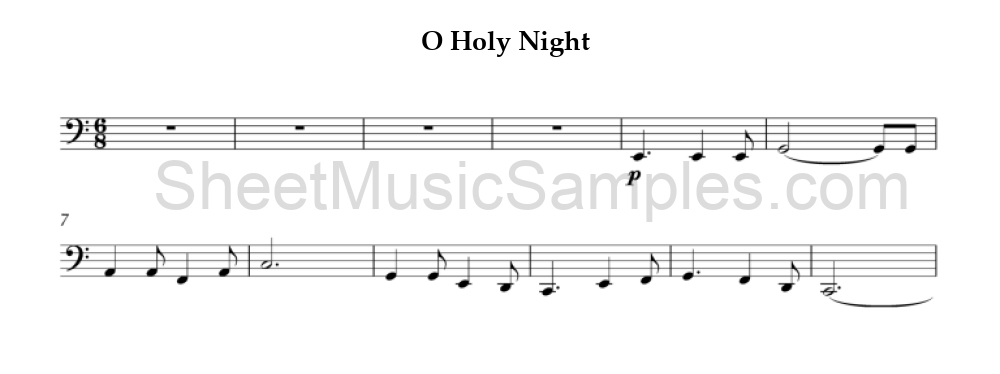 O Holy Night