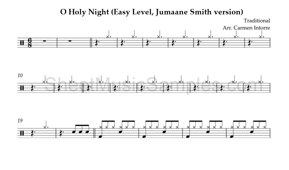 O Holy Night (Easy Level, Jumaane Smith version)