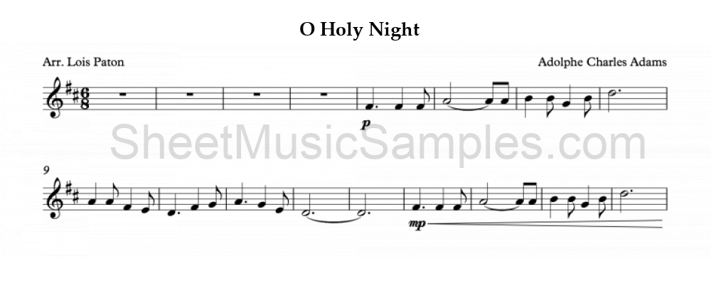 O Holy Night