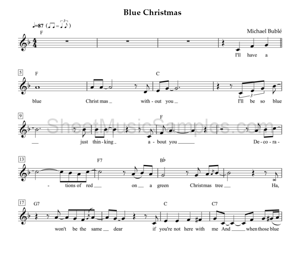 Blue Christmas