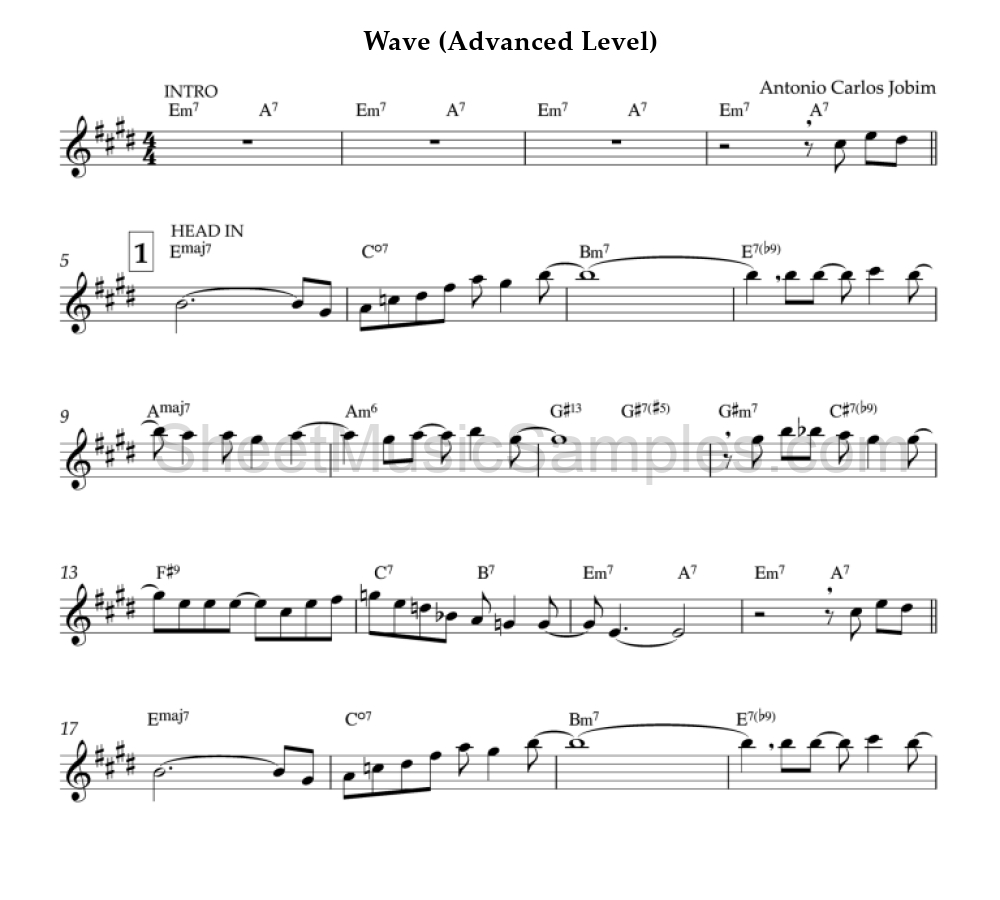 Wave (Advanced Level)