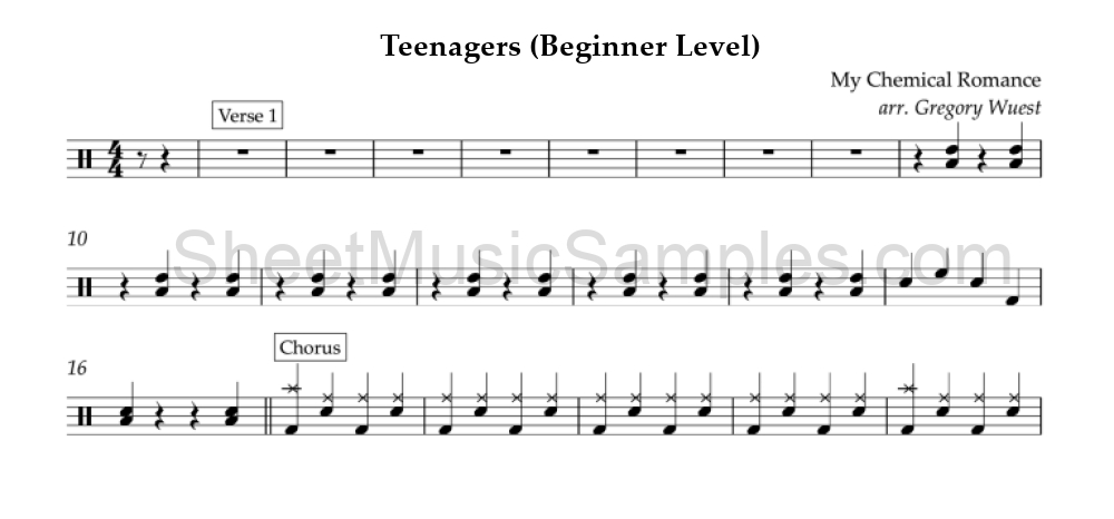 Teenagers (Beginner Level)