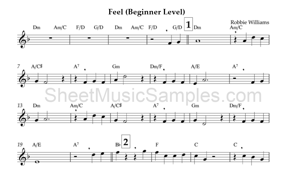 Feel (Beginner Level)