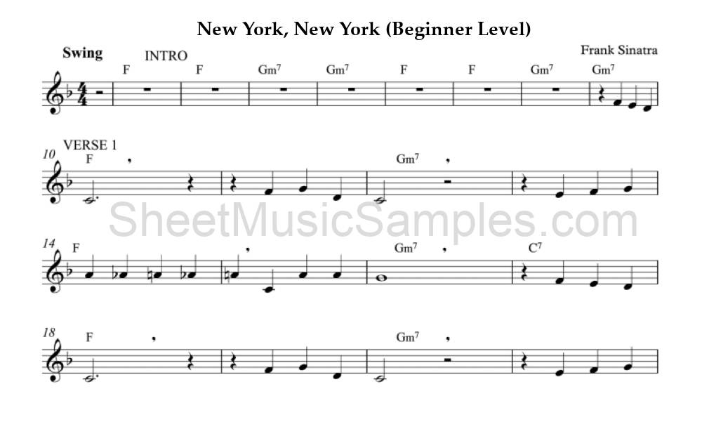 New York, New York (Beginner Level)