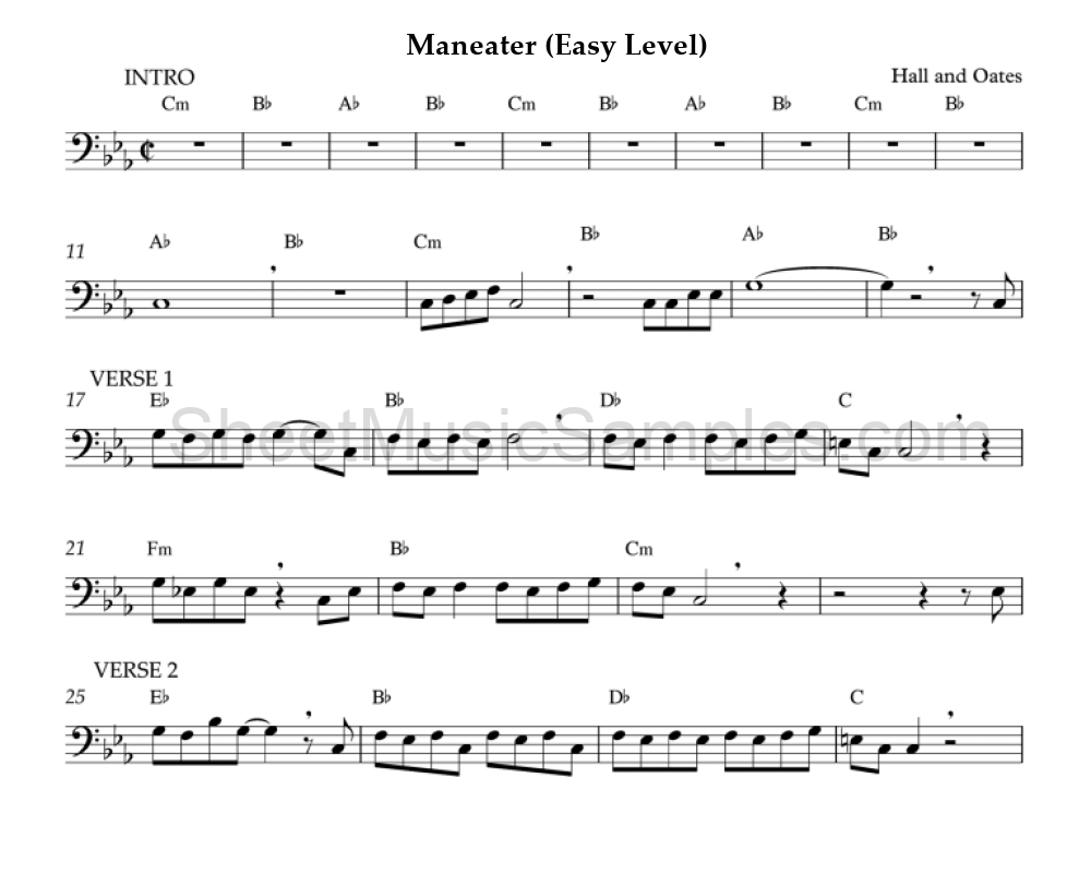 Maneater (Easy Level)