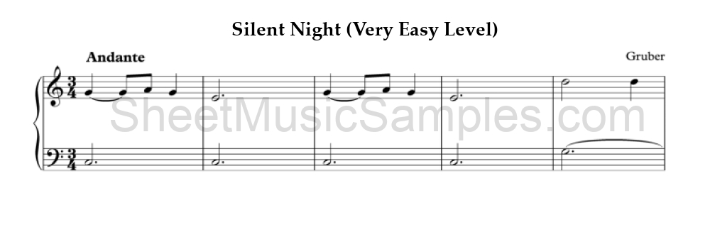 Silent Night (Very Easy Level)