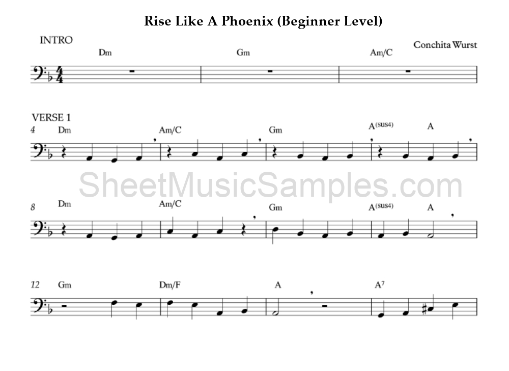 Rise Like A Phoenix (Beginner Level)