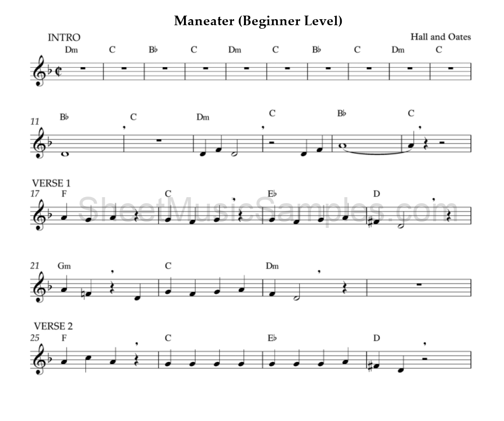 Maneater (Beginner Level)