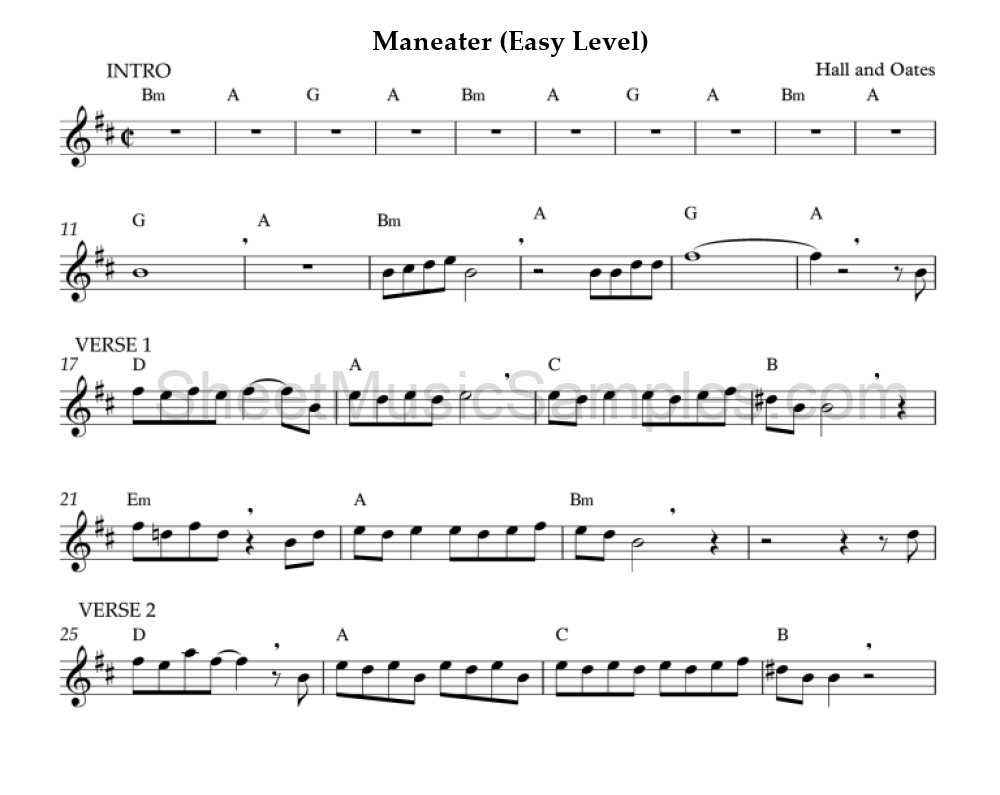 Maneater (Easy Level)