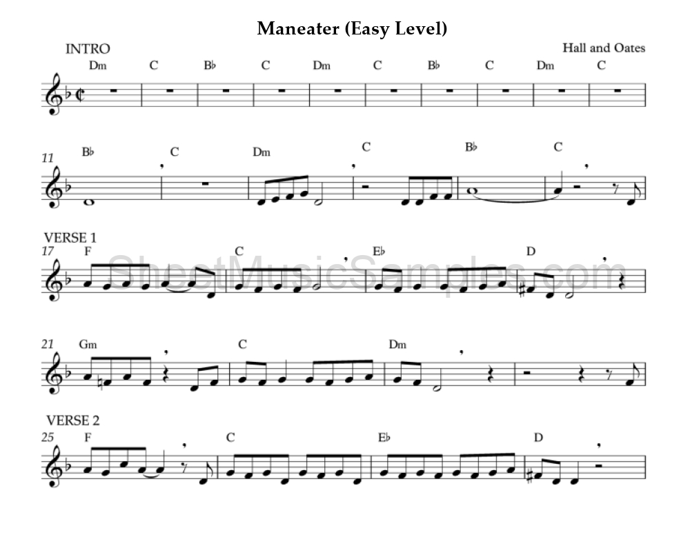 Maneater (Easy Level)