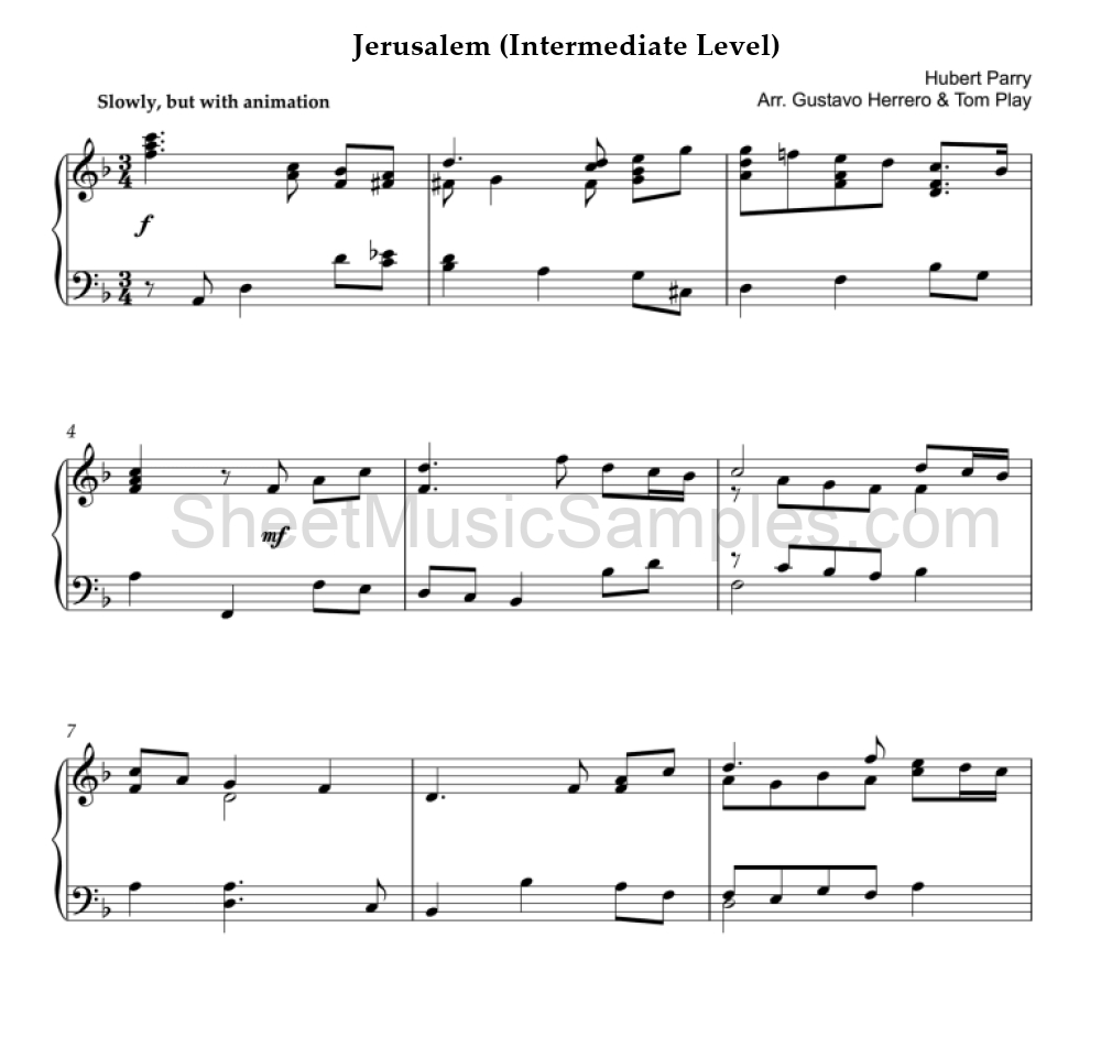 Jerusalem (Intermediate Level)