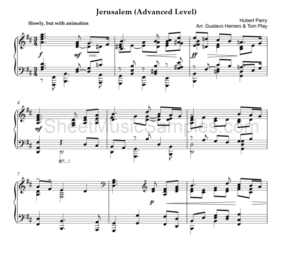 Jerusalem (Advanced Level)