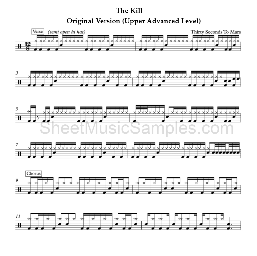 The Kill - Original Version (Upper Advanced Level)