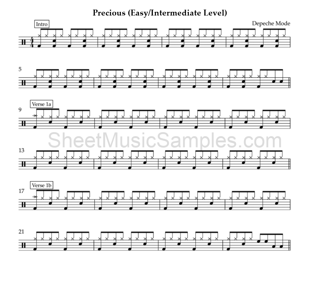 Precious (Easy/Intermediate Level)