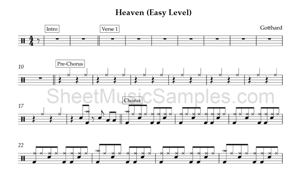 Heaven (Easy Level)