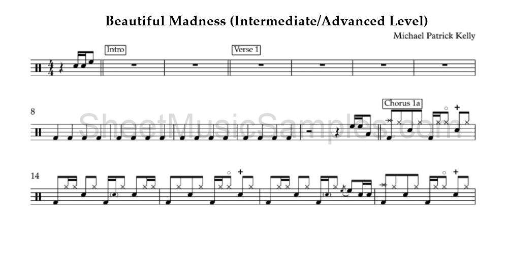 Beautiful Madness (Intermediate/Advanced Level)