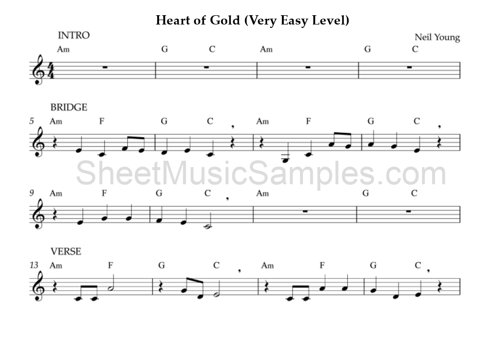 Heart of Gold (Very Easy Level)