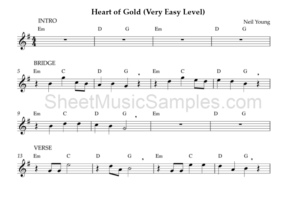 Heart of Gold (Very Easy Level)