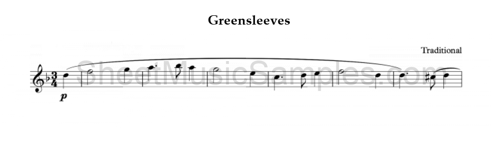 Greensleeves