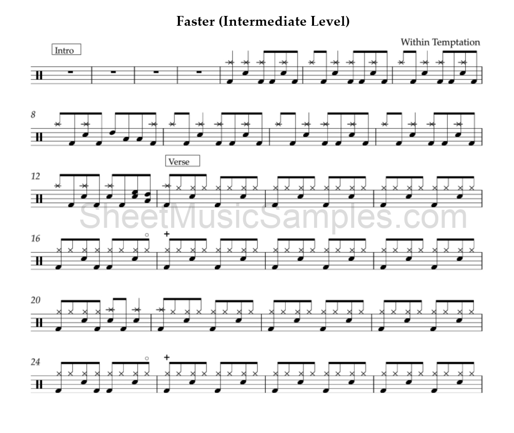 Faster (Intermediate Level)