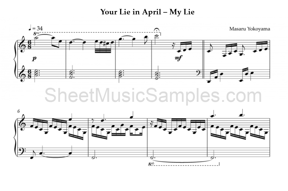 Your Lie in April – My Lie