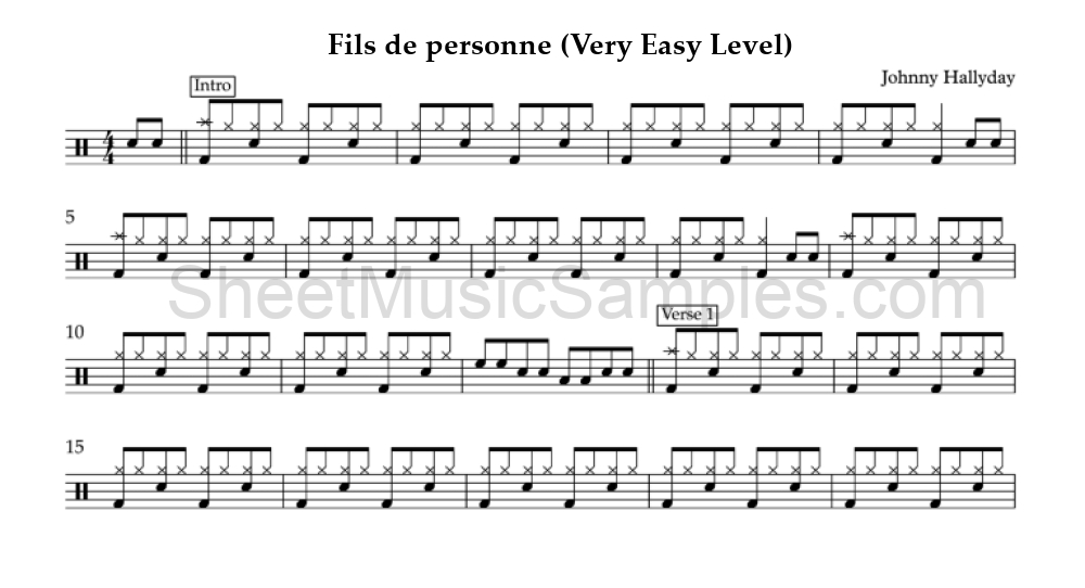 Fils de personne (Very Easy Level)