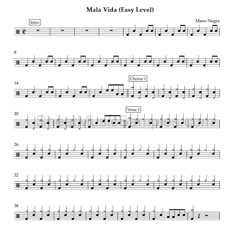 Mala Vida (Easy Level)