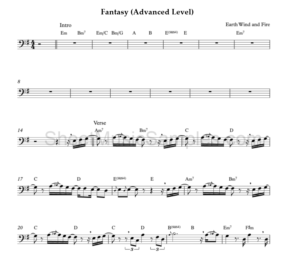 Fantasy (Advanced Level)