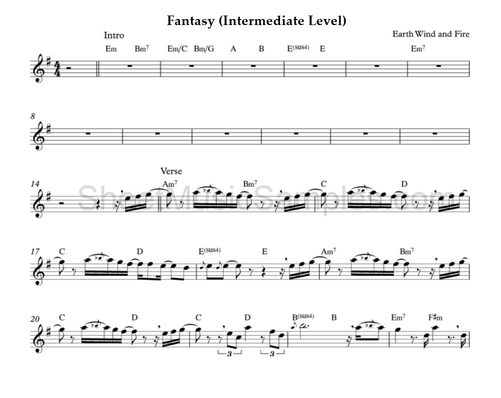 Fantasy (Intermediate Level)