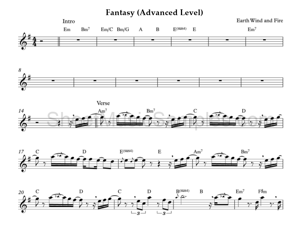 Fantasy (Advanced Level)