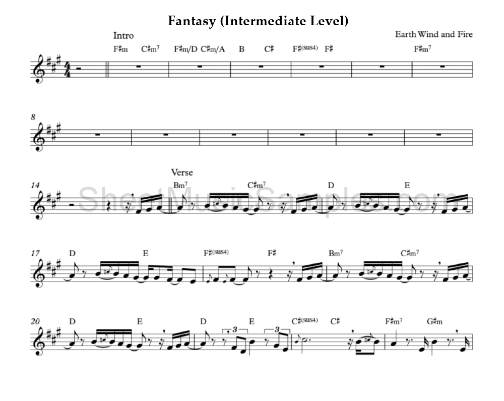 Fantasy (Intermediate Level)