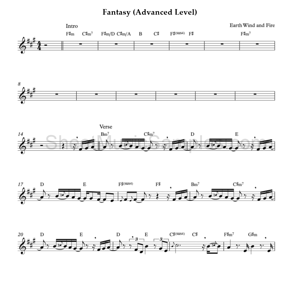 Fantasy (Advanced Level)