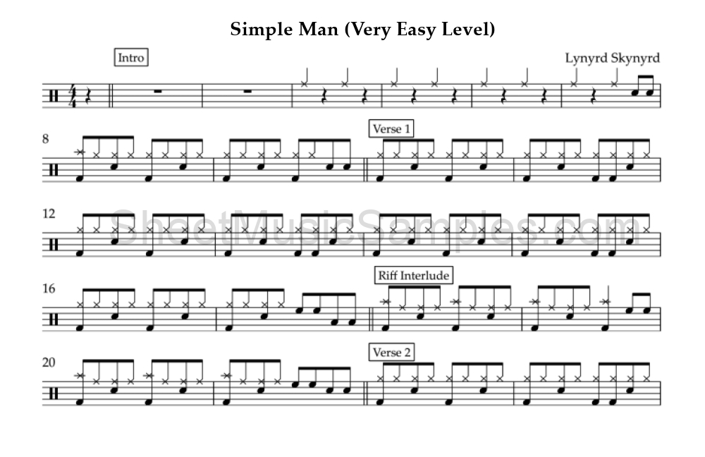 Simple Man (Very Easy Level)