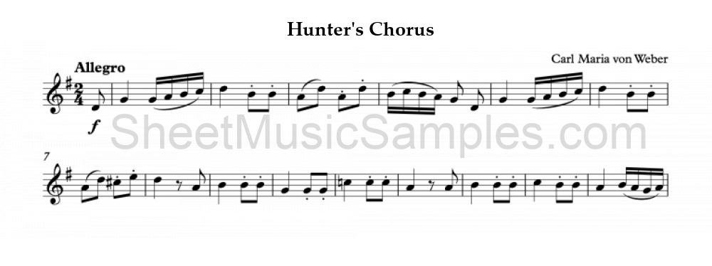 Hunter's Chorus