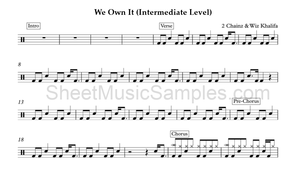 We Own It (Intermediate Level)