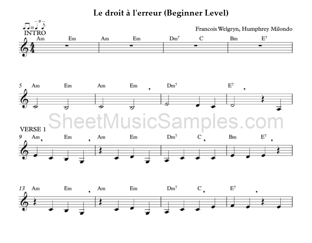 Le droit à l'erreur (Beginner Level)