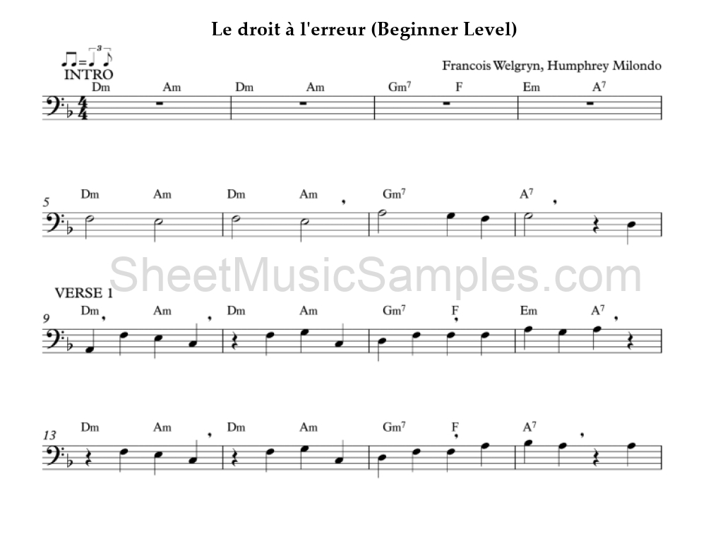 Le droit à l'erreur (Beginner Level)