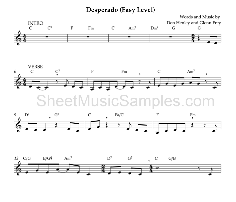 Desperado (Easy Level)