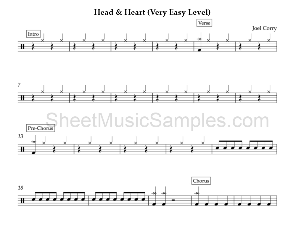 Head & Heart (Very Easy Level)