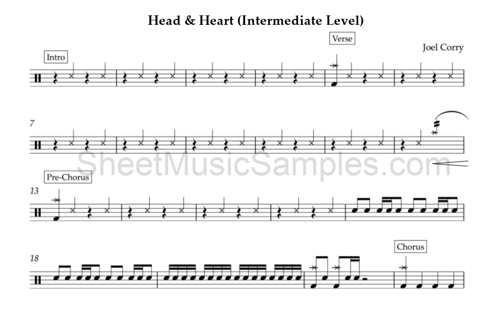 Head & Heart (Intermediate Level)