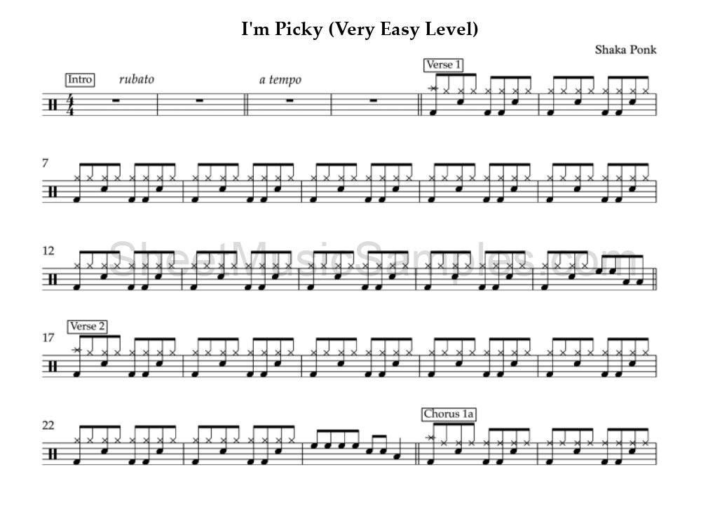 I'm Picky (Very Easy Level)