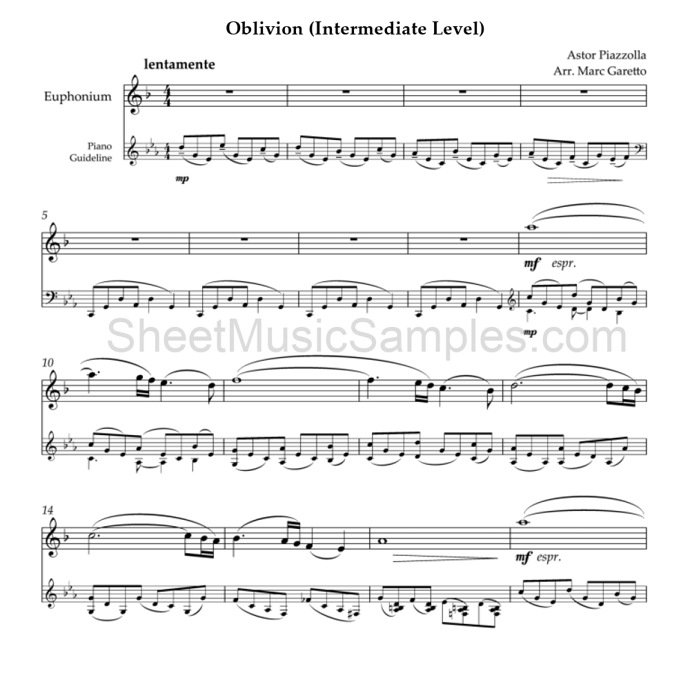 Oblivion (Intermediate Level)